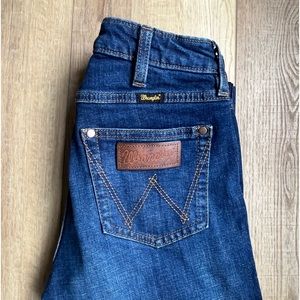 Wrangler Premium Retro High Rise Slim Boot Jean